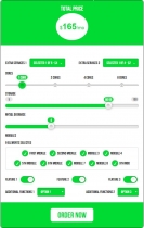 Live Price Table Calculator jQuery Screenshot 4