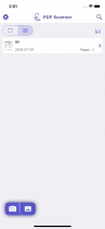 PDFScanner - Smart Document Scan  iOS Screenshot 1
