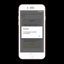 Pure React Native Symptoms Recording App Screenshot 9