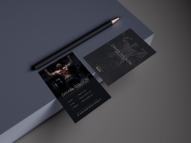 Fitness Business Card Screenshot 1