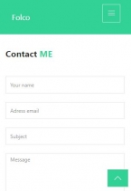 Folco - Personal Portfolio Responsive Template Screenshot 15