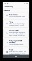 Quit smoking - Android Source code Screenshot 2