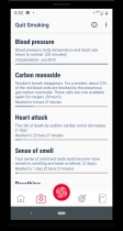 Quit smoking - Android Source code Screenshot 4