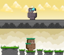 Enmy Game Asset 2D Game: 5 Golem Enmy Sprites Screenshot 2