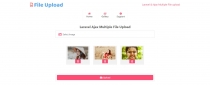 Laravel Ajax Multiple File Upload Download Delete Screenshot 2