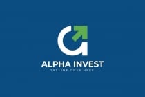 Alpha Invest - A Letter Logo Screenshot 2