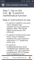   Voice calculator - Android Source Code Screenshot 7