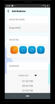 Pill Reminder - Android Source Code Screenshot 4