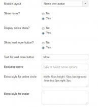 K2 Online Users - Joomla Module Screenshot 2