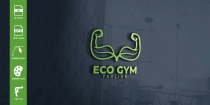 Eco Gym Logo Template Screenshot 3