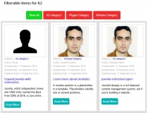 Filterable Items for K2 - Joomla Module Screenshot 6