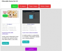 Filterable Items for K2 - Joomla Module Screenshot 7