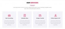 Walco - One Page Business HTML Template Screenshot 2