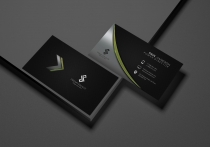 High-End Corporate Business Card Screenshot 1