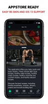 Me-Fit - Sport Assistant iOS Template Screenshot 2