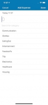 Expense Manager - iOS Source Code Screenshot 3