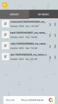 My Name  Ringtone maker - Android Source Code Screenshot 1