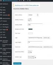 SideBar Menu For Wordpress Plugin Screenshot 3