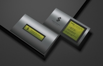 High-End Steel Business Card Screenshot 1