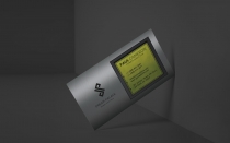 High-End Steel Business Card Screenshot 2