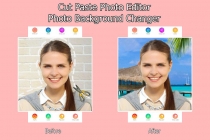 Cut Paste Photo Editor – Android Source Code Screenshot 1