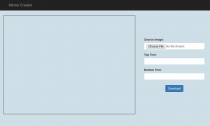 Meme Creator - Javascript Web Application Screenshot 2