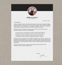 Resume CV Template Screenshot 3