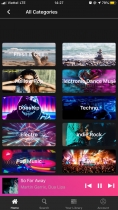 Music Streaming iOS App Template Screenshot 3