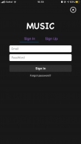 Music Streaming iOS App Template Screenshot 27