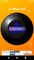 Magic 8 ball - Android Studio Template Screenshot 1