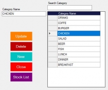 Point Of Sale - POS Restaurant - C# MySQL Screenshot 2