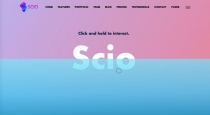 SCIO - Multipurpose Bootstrap 4 HTML5 Template Screenshot 2