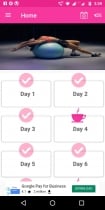 Female Fitness Workout - Android Studio Code Screenshot 1