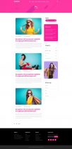 Eyoeyo - Personal Portfolio PSD Template Screenshot 3