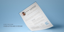 CV Resume Template Screenshot 1