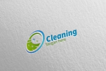 Cleaning Service Logo with Eco Friendly 3 Screenshot 2