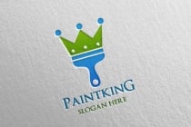 Paint King Vector Logo Design Screenshot 2