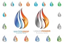 3D Water Drop Logo Screenshot 1