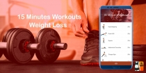 15 Minutes Workout -  Android Studio Code Screenshot 4