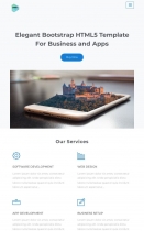 Landi- Elegant Bootstrap HTML5 Template  Screenshot 10