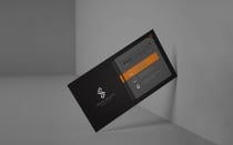 Ribbon Business Card Template Screenshot 6