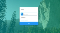 Animated Login Form CSS Screenshot 2