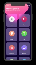Story Highlights For Instagram - iOS App Template Screenshot 1
