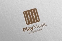 Recording Studio Music Logo with Play Concept Screenshot 5