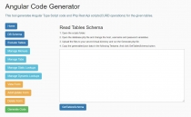 PHP Rest Api And Angular TypeScript Code Generator Screenshot 1