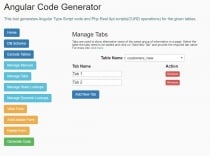 PHP Rest Api And Angular TypeScript Code Generator Screenshot 15