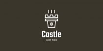 Castle Coffee Logo Template Screenshot 2