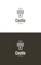 Castle Coffee Logo Template Screenshot 3