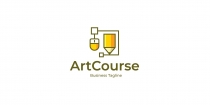 Graphic Design Course Logo Template Screenshot 1