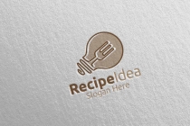 Recipe Idea Food Logo For Restaurant Or Cafe Screenshot 2